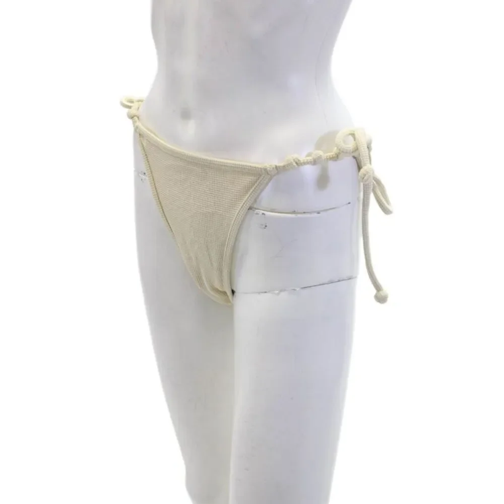 Devon Windsor Womens Emma Bikini Bathing Suit Bottom Beige Size Extra Large